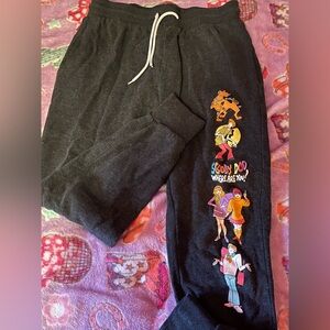 Scooby-Doo Black Jogger Pants